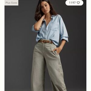 Pilcro The Vintage Bow Full Length Pants